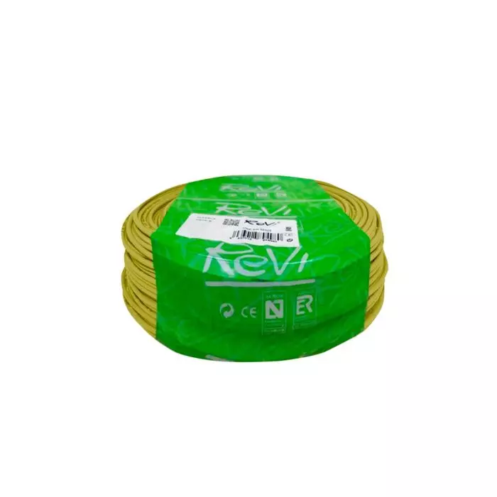 Cable Ca H07v-K 2.5mm2 Amarillo 750v 70°c R-100 main product photo
