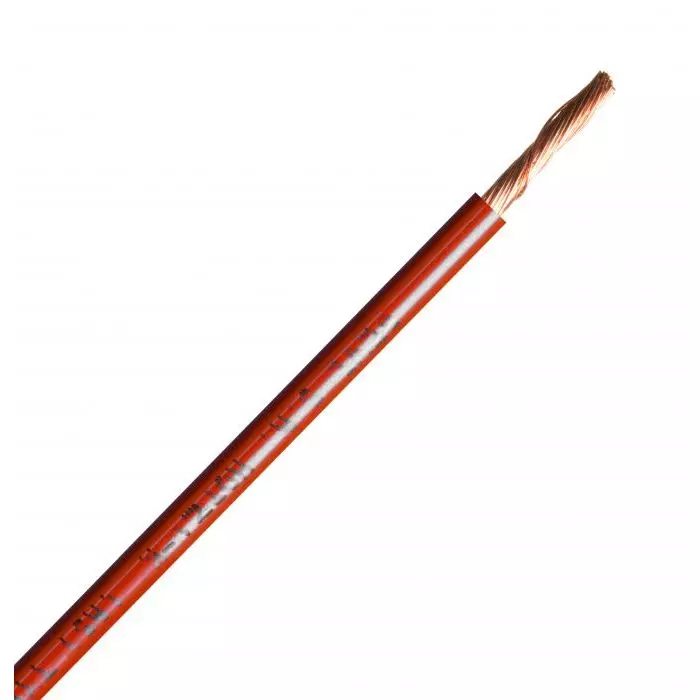 Cable Libre de Halogeno 10mm² Rojo H07Z1-K X Metros main product photo