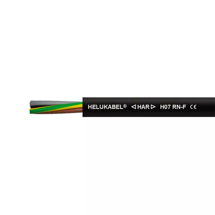 Cable Goma 5g4.0mm2 H07rn-F 450/750v 60°c Negro 37063 main product photo
