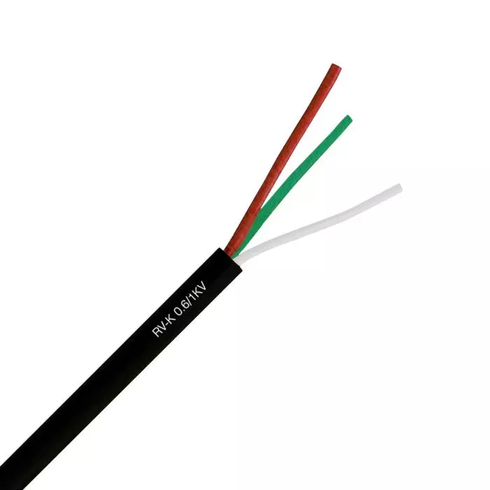 Cable Flexible RV-K Multipolar 3x1.5mm² x Metro main product photo
