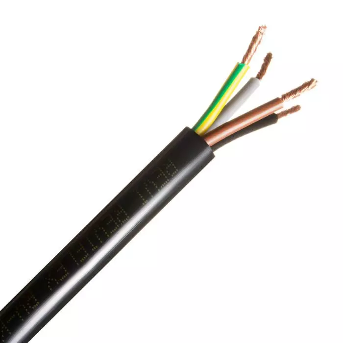 Cordon Flexible 5x2,5m/M H05vv-F Negro 300/500v.(A) main product photo