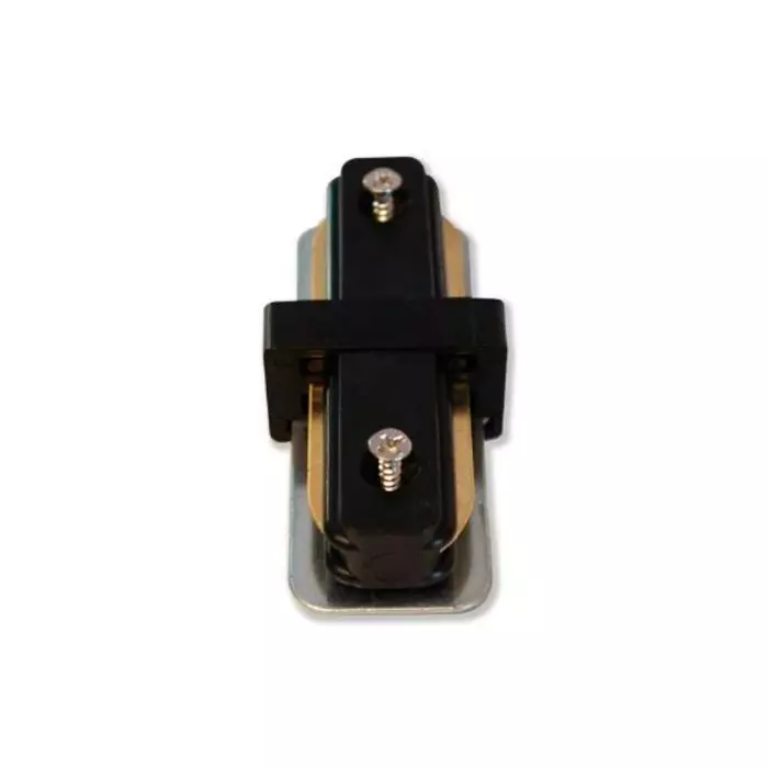 Conector Recto Para Riel Monofásico Negro (Tipo I) main product photo
