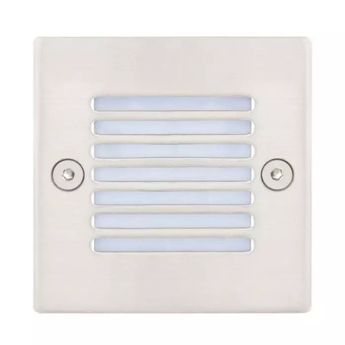 Foco Led Embutido A Muro Wall Opal Rejilla 0.8w 6500k main product photo
