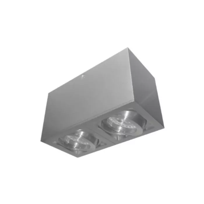 Foco S/Puesto Rectag.Gu-10 2x35w Ip-20 Ox.13b main product photo