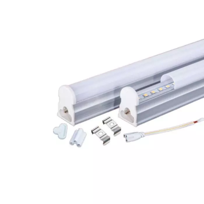 Luminaria Lineal Led Tipo Tubo T8 Batten Led 8w 3000k 600mm (Accesorios Incluidos) main product photo
