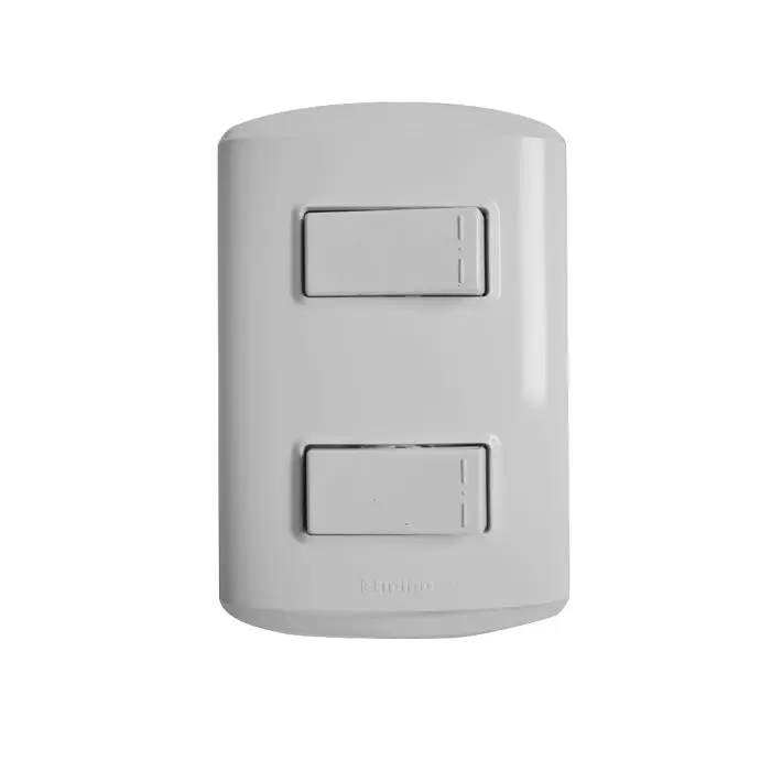 Interruptor Doble 9/15 10A Modus Plus Blanco 1200BN main product photo