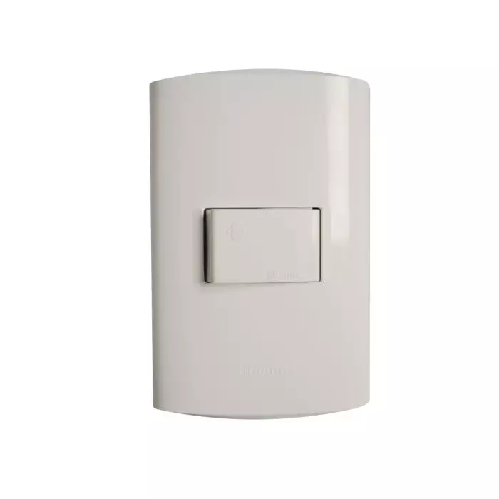 Interruptor Pulsador Timbre 10A Modus Style Blanco AE2102EB main product photo