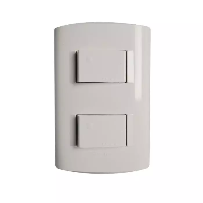 Interruptor Doble 9/15 10A Modus Style Blanco AE2200EB main product photo
