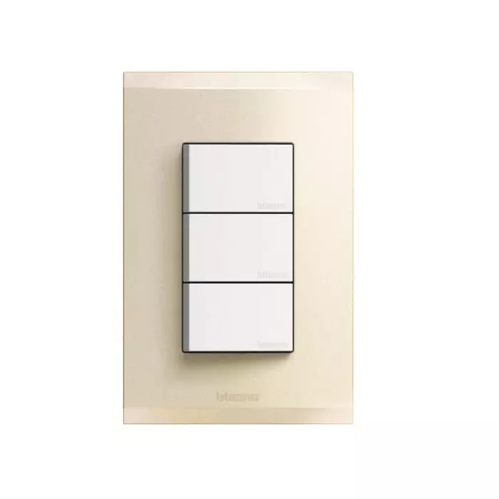 Interruptor Triple 9/32 10A Perla Nobile Armado AF2300EBNA main product photo