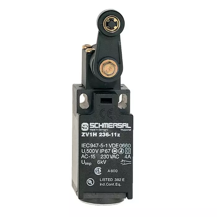 Interruptor Final De Carrera Roldana Movil Brazo PVC main product photo