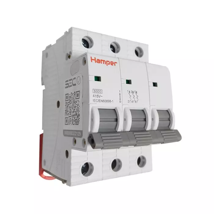 Interruptor Automatico Tetrapolar 3x10a Curva C Ruptura 6ka main product photo