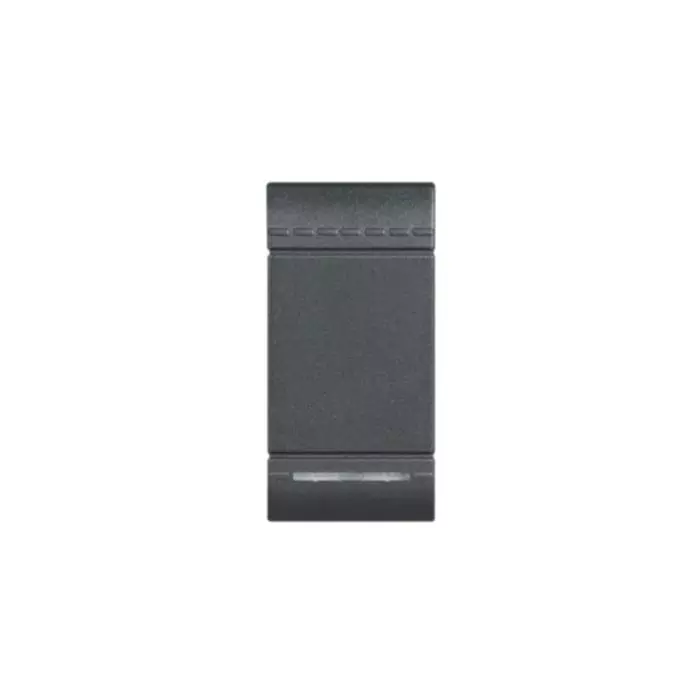 Modulo Pulsador Timbre 10A Living Light Gris Antracita L4005N main product photo