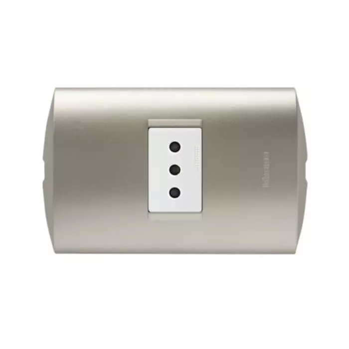 Enchufe Simple 2P+T 10A Modus Style Perla AE2113E1BNA main product photo