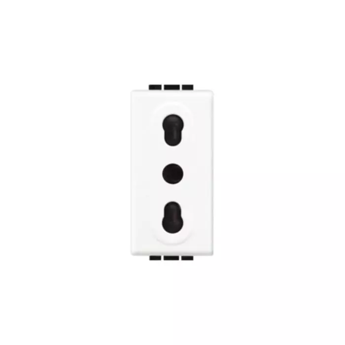 Modulo Enchufe 2P+T 10/16A Living Light Blanco N4180 main product photo