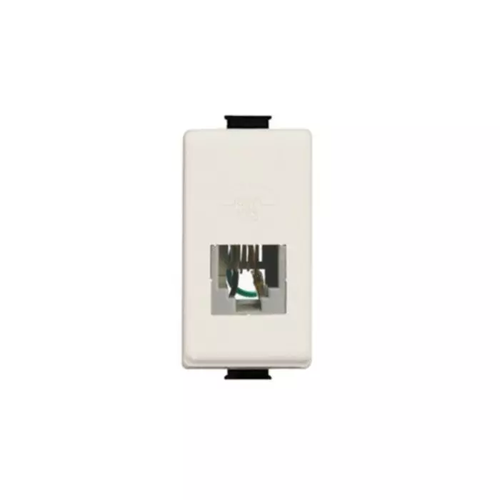 Módulo Enchufe Telefonía RJ-11 Matix Blanco A5982C main product photo