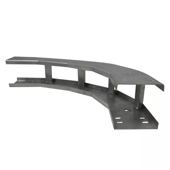 Curva V/Int.100x 100mm X 1.2mm P/E.P.C Galv main product photo