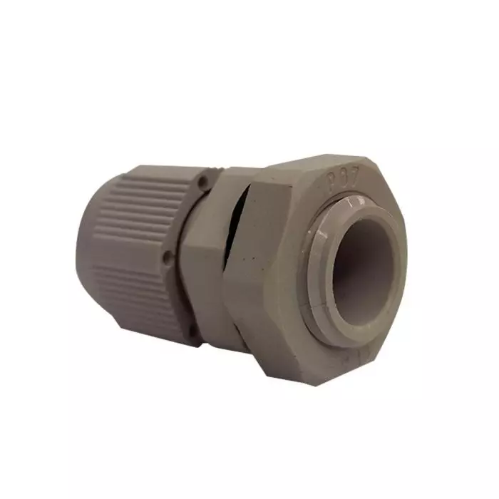 Prensa Estopa Gris Con Tuerca Pg-07 Para Cable 3,5 A 6mm main product photo