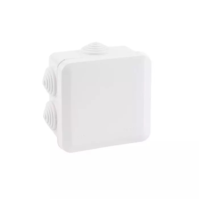 Caja De Distribución Abs 89x89x50mm Ip55 7 Conos Libre De Halógeno main product photo