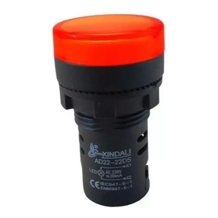 Piloto Led 22mm Rojo 24v Ac/Dc Ad22-22ds(A) main product photo
