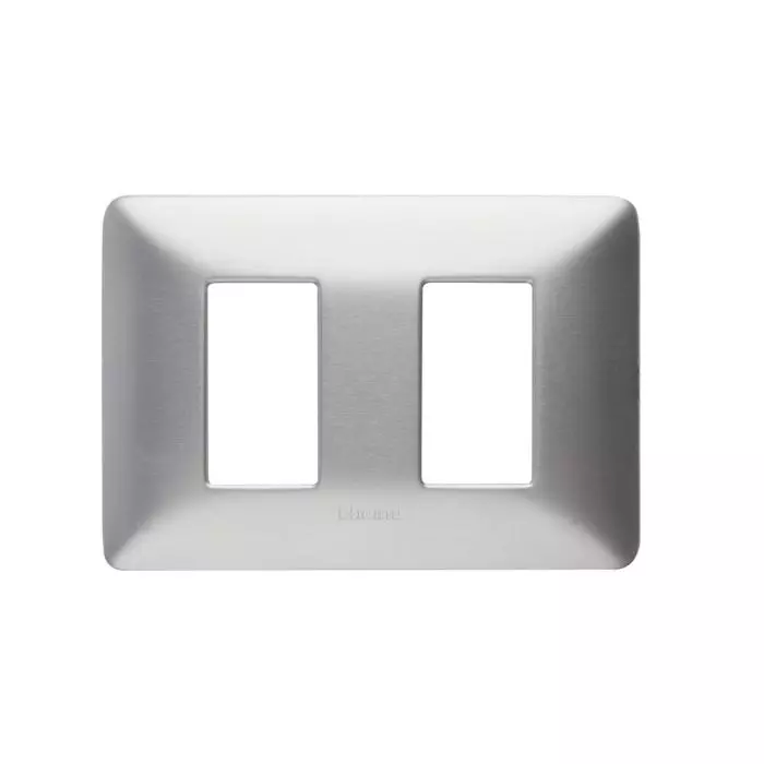 Placa 2 Puestos Aluminio Oxidal Am503m2al Matix main product photo