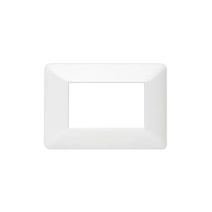 Placa 3 Puestos Tecnopolimero Blanco Matix Am503/3bn main product photo