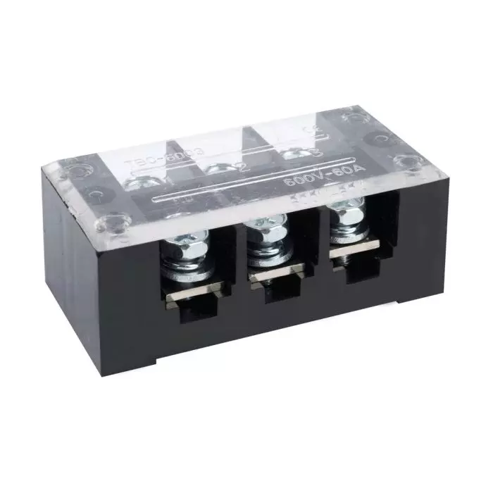 Regleta Conexión Aislada 3 Polos 60a 600v main product photo