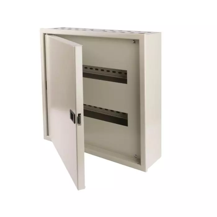 Tablero Metálico Embutido 2x16cc 465x475x115mm RAL 7032 main product photo