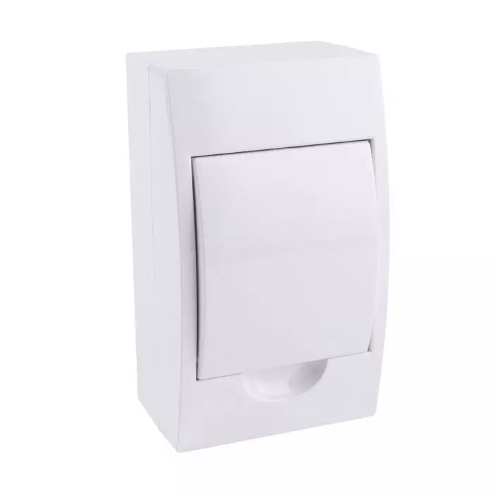 Tablero Sobrepuesto 4 Circuitos Tapa Blanca 4ways Ip40 main product photo