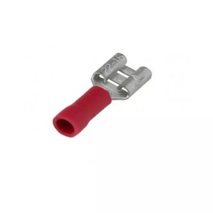 Terminal Hembra Rojo 22-16 Awg(0.5mm²-1.5mm²) Diámetro 2.8 Mm main product photo