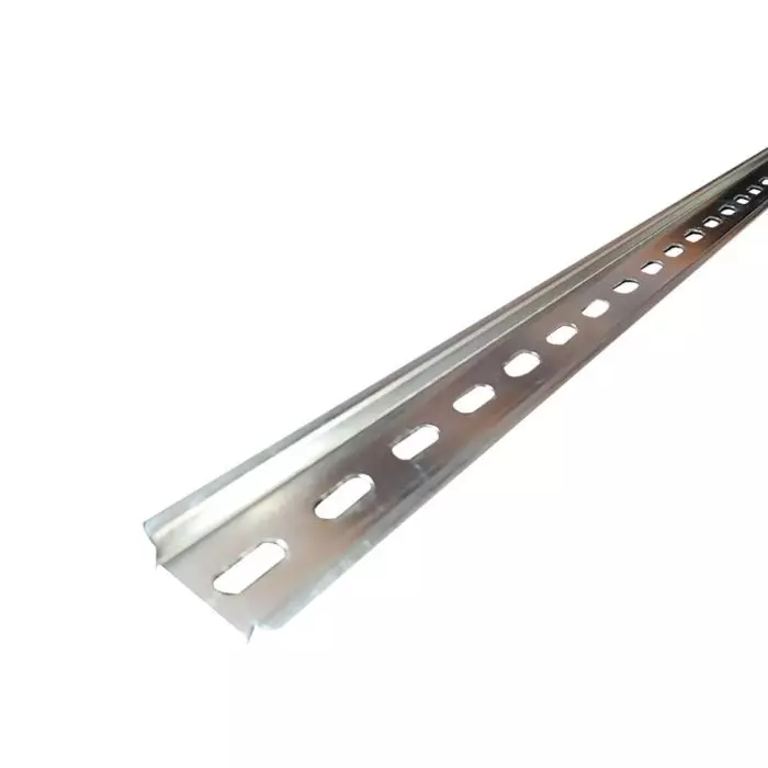 Riel Din Electro Zincado Simetrétrico Perforado 1 Mts main product photo