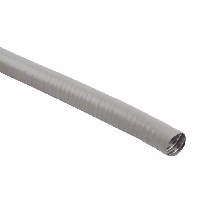 Tubo Flexible Metálico Con PVC 40mm Gris 4322 main product photo