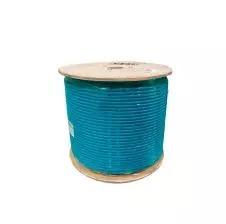 Ftp Azul 4 Pares Unif.Cat-6a 100% Cobre L/H C/Pantalla Metro