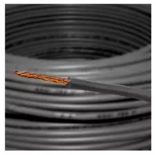 Cable Ca 1.0 Mm H05v-K Negro R-100m 500v 70°c 29113 HELUKABEL