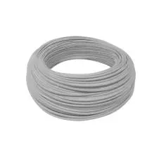 Cable Silicona Sif 1x4.0mm2 180°c Blanco Rollo 100mts Libre De Halógenos