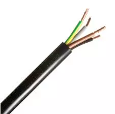 Cordon Flexible 5x2,5m/M H05vv-F Negro 300/500v.(A)
