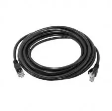 Patch Cord Negro Rj-45 0.90 Mt. Cat-5e(A)
