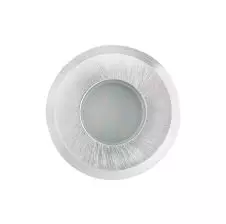 Foco Emb. Piso Led C/Vid Chico B/N Ip65 59x50mm Hh03(N.W.)