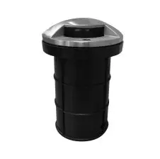 Foco Piso Emb. Ip65 Gu-10 105x165mm 1 Salidas/Luz Ds1031a