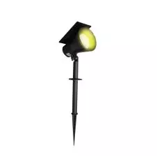 Foco Estaca Solar Jardin 2w Impermeable Luz Calida VTEC
