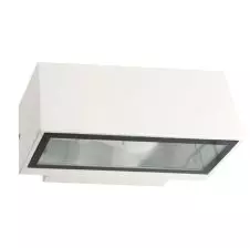 Aplique Muro S/Pto E-27 Bco. Ip-54 Zy-B1049c