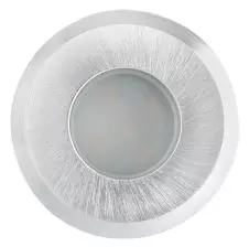 Foco Emb. Piso Led C/Vid Chico B/C Ip65 59x50mm Hh03 (Ww.)