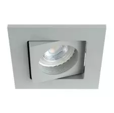 Foco Emb Quale-Ccb Cuad 89x89mm Retr Alum Gu10 Ip-20 202l VTEC