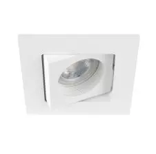 Foco Emb Quale-Ccb Cuad 89x89mm Retr Blanco Gu10 Ip20 202l