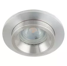 Foco Emb.Circ. Retraído Aluminio Gu-10 50w Ip-54 Qso.014l
