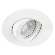 Foco Emb.Circular Blanco Gu-10 50w Ip-20 Qana.1lr