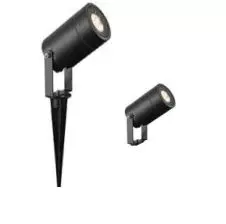 Foco Estaca Spike Gu10 240v Negro Ip65 Xm9109c