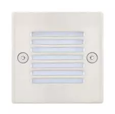 Foco Led Embutido A Muro Wall Opal Rejilla 0.8w 6500k VTEC