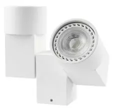Foco S/Puesto C/Base Blanco Gu-10 2x50w Ip-20 Ox.1b
