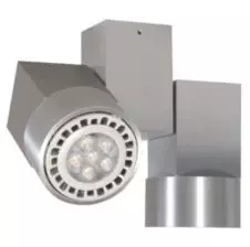 Foco S/Puesto C/Base Gu-10 2x50w Ip-20 Ox.1b