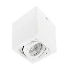 Foco S/Puesto Cuadrado Blanco Gu-10 35w Ip-20 Ox.13an